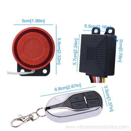 Anti Shear Lock Anti Thief Motorcycle Alarm System